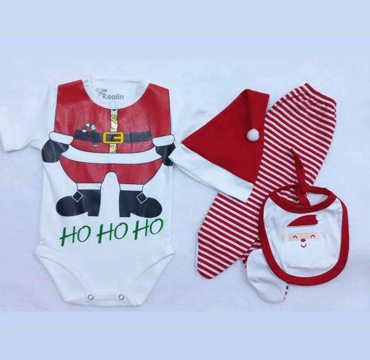 Ajuar Navidad Algodón 0/3 meses