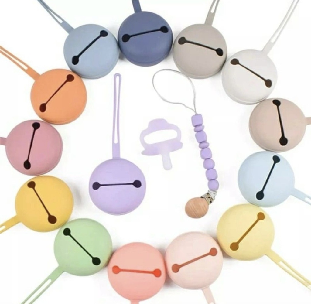 Estuche Funda Chupete Silicona