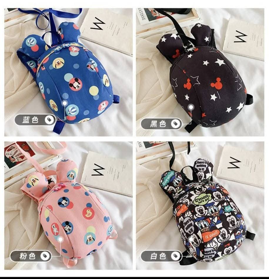 Mochila Antiperdida con Arnes Mickey