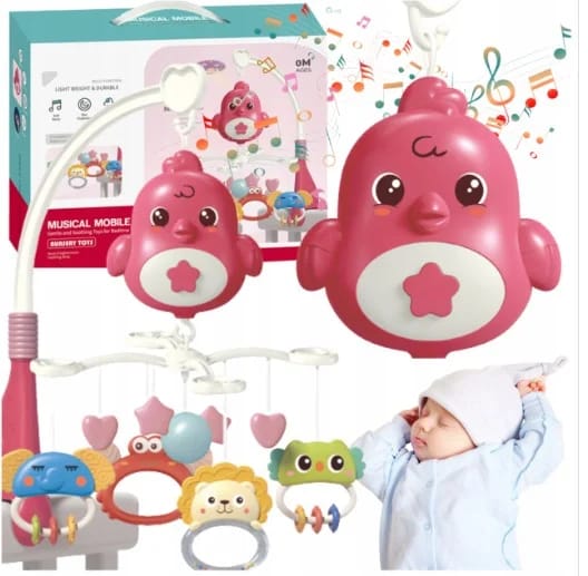 Móvil Cuna Musical con Espantacuco