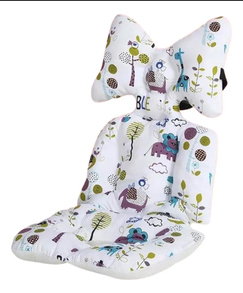 Cojín Acolchado Para Coche -silla De Auto- Multiusos Bebé