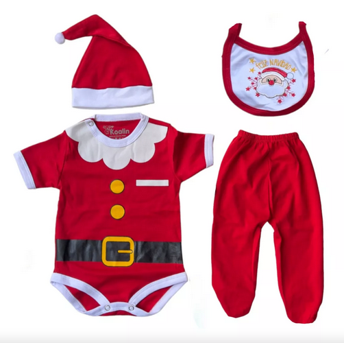 Ajuar Navidad Algodón 0/3 meses