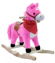 Caballo Balancín Musical ROSADO