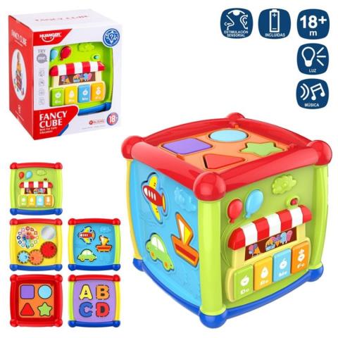 Cubo de Estimulación 6 Actividades en 1