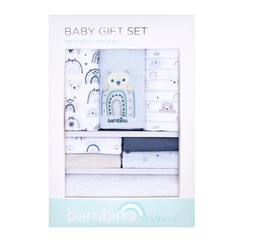 Caja de Regalo Osito 12 Piezas Bambino Niño