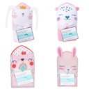 Toalla Capucha Bambino Niña