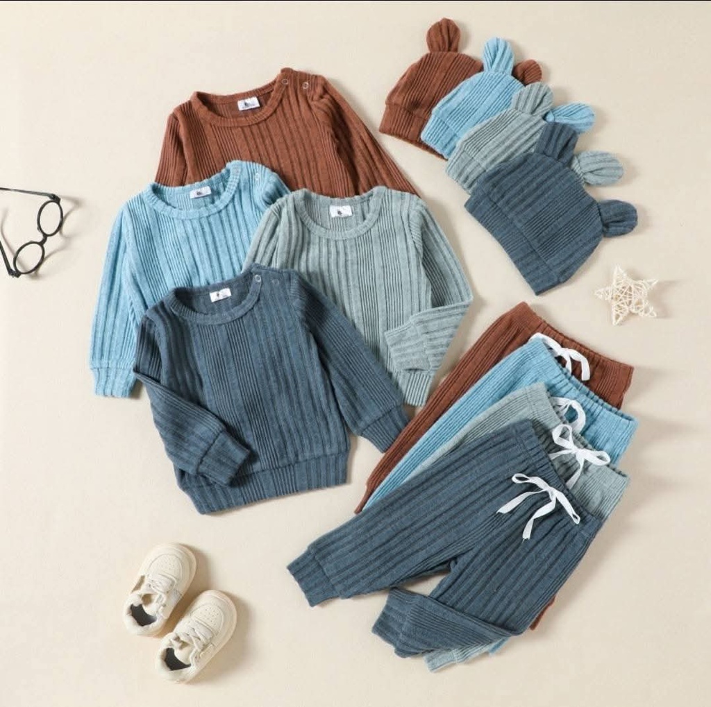 Conjunto 3 Piezas Lanilla Niño