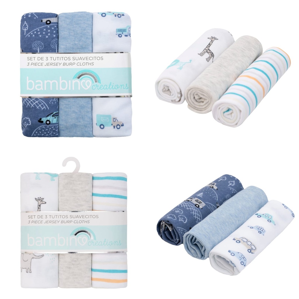 Set 3 Tutitos Suavecitos Bambino Niño