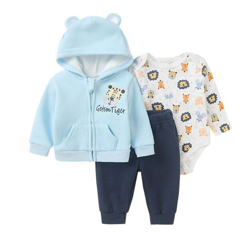 Conjunto Buzo Forrado 3P Tigre