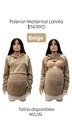 Poleron Maternal Lanilla