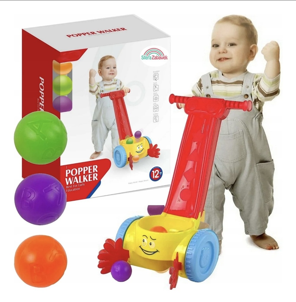 Caminadora Andador Musical con Pelotas
