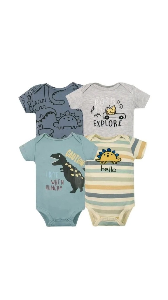 Set Bodys Manga Corta Dino Explore