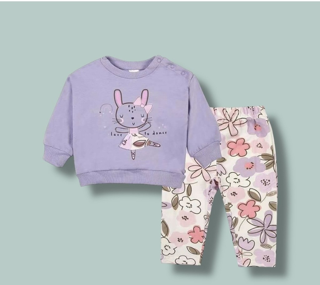 Buzo 2P Coneja Morada