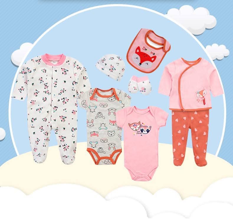 Ajuar Completo Bebé 8 Piezas
