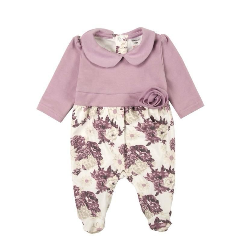 Enterito Beba Algodón Flores