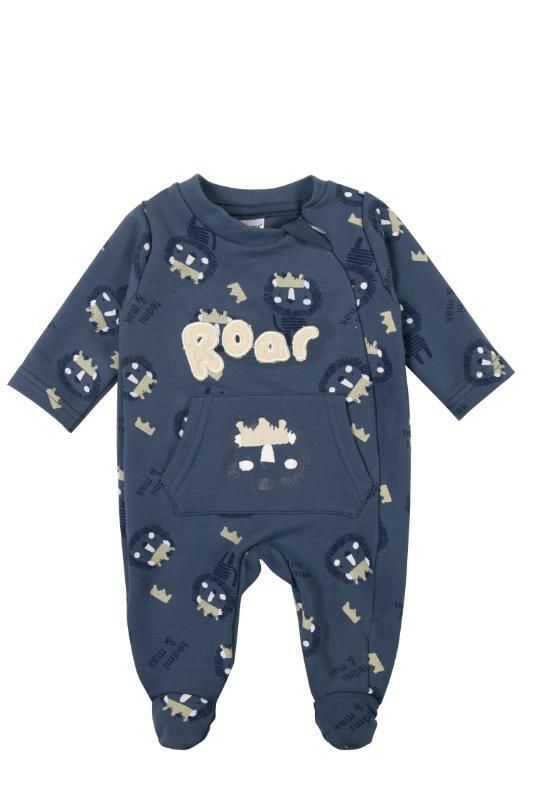 Enterito Bebé Algodón Azul