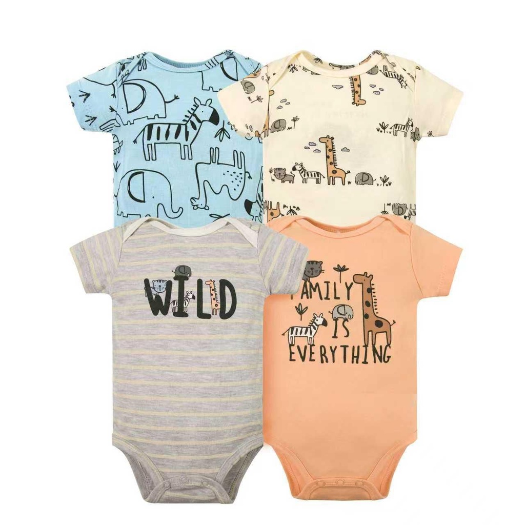 Set Bodys M/C Bebé Wild