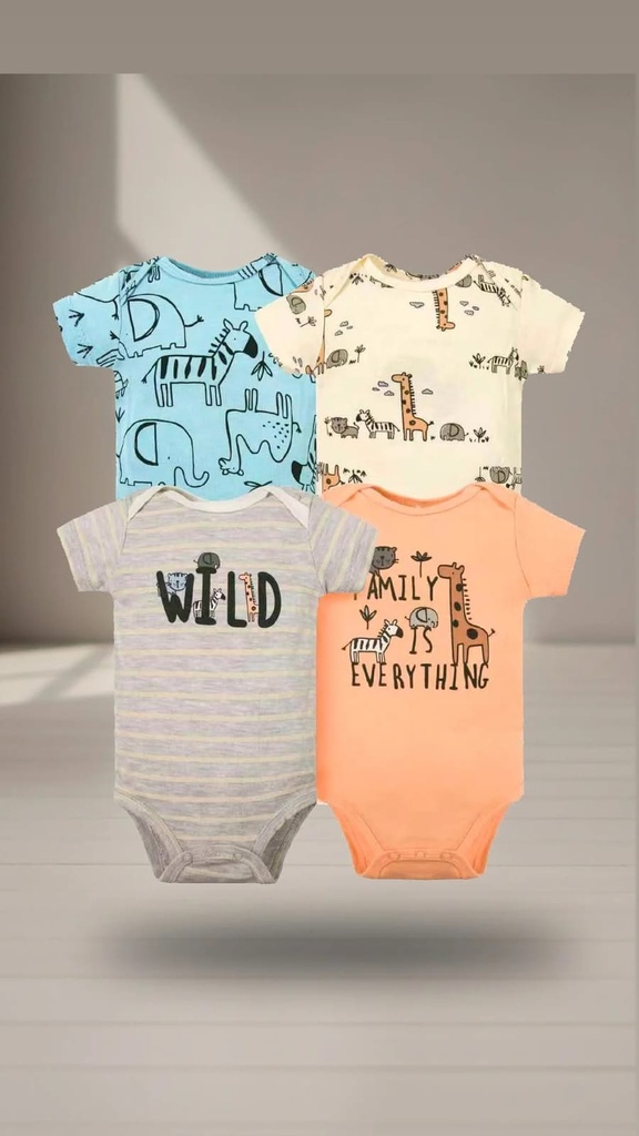 Set Bodys M/C Beba Wild