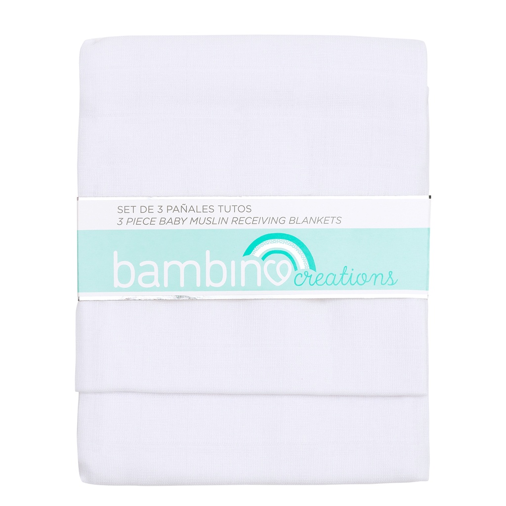 Set 3 Pañales Bambino Blanco