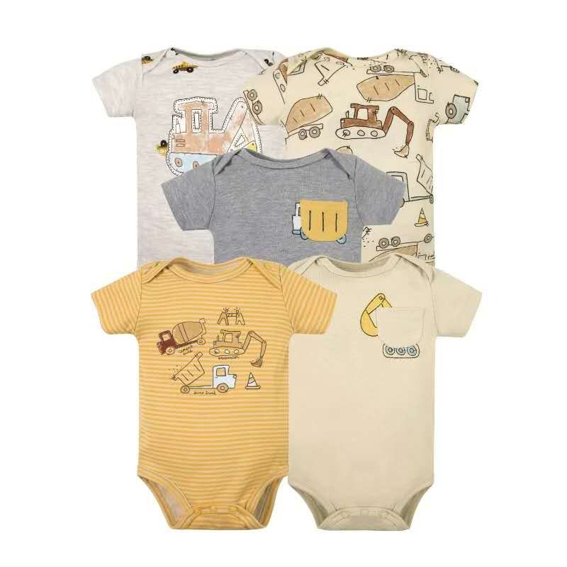 Set 5 Bodys M/C Retroexc Amarill