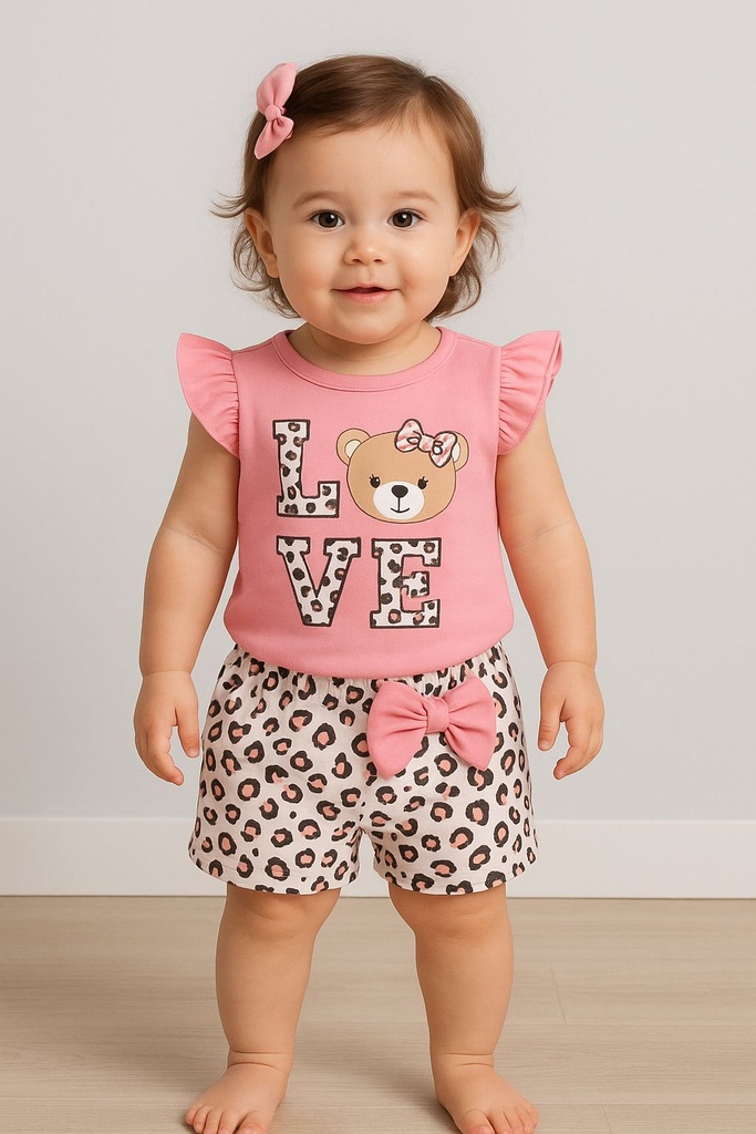 Conjunto Short Osita Print