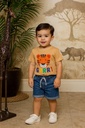 Conjunto Short Niño Tigre