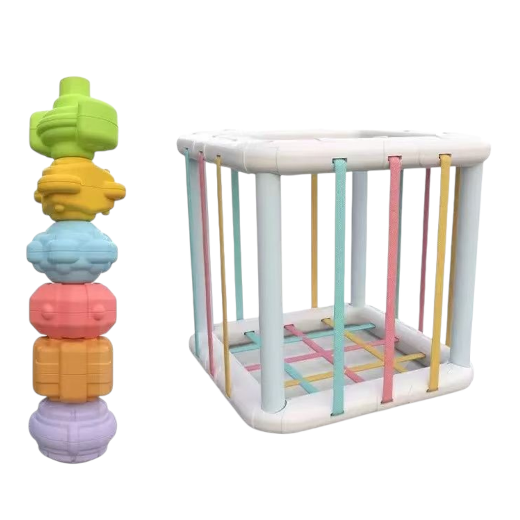 Juguete Cubo Didáctico Peque 2 en 1