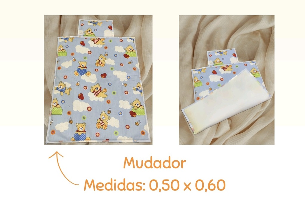 Mudador Impermeable Acolchado