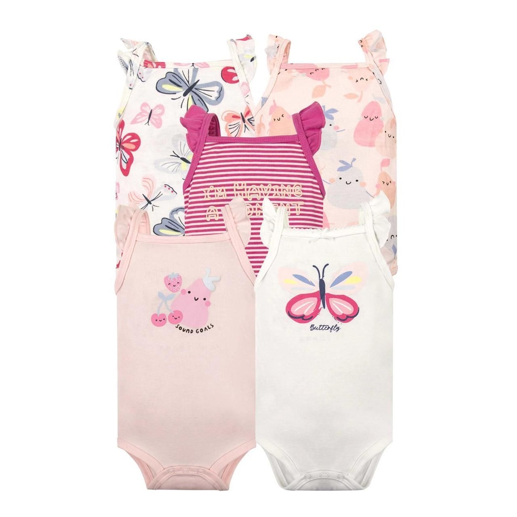 Set 5 Bodys S/M Mariposa