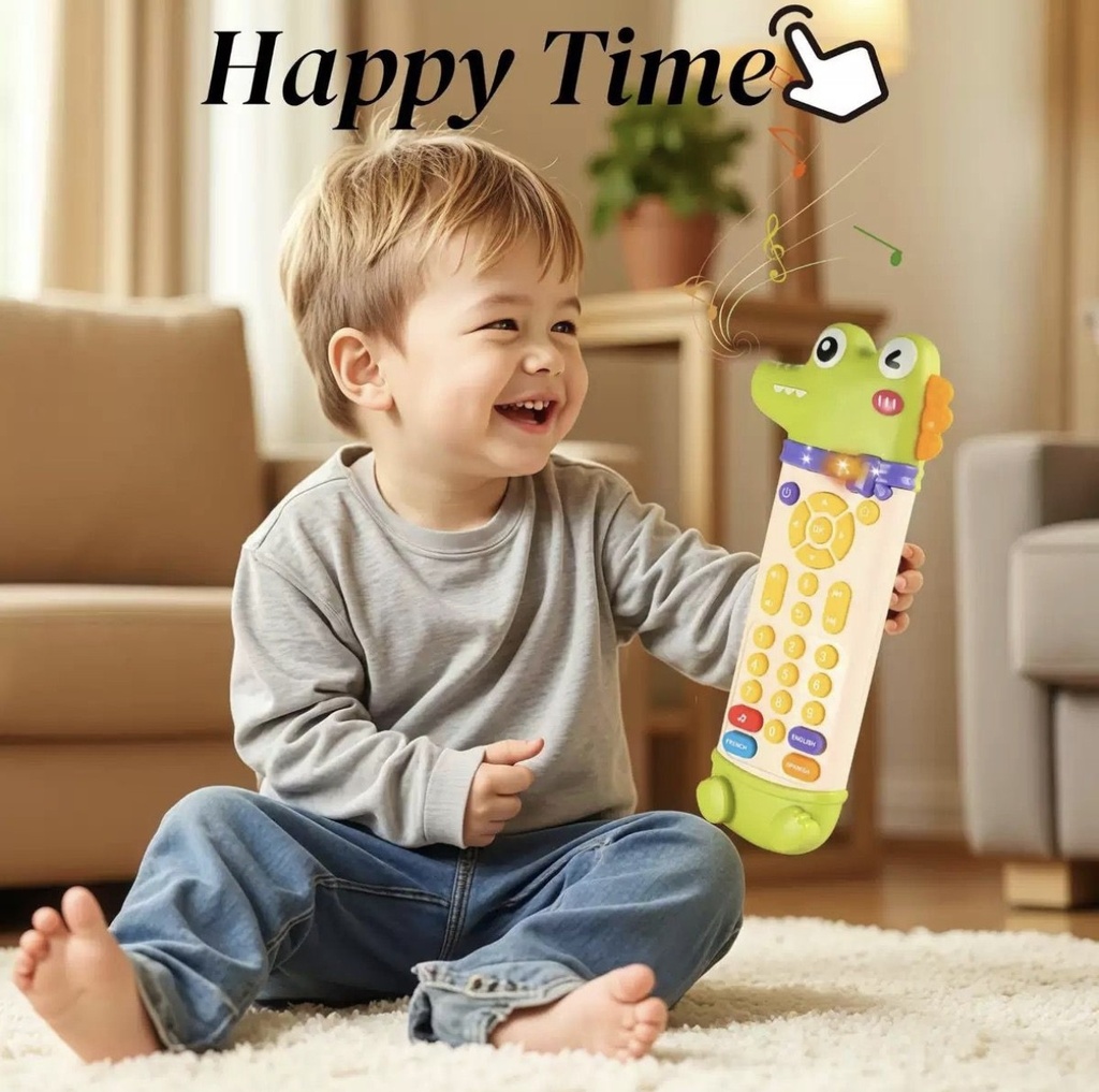 Juguete Musical Control Remoto Cocodrilo