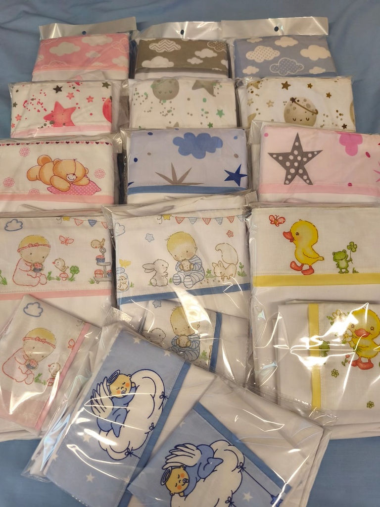 Sábanas Cuna Colecho con Diseño