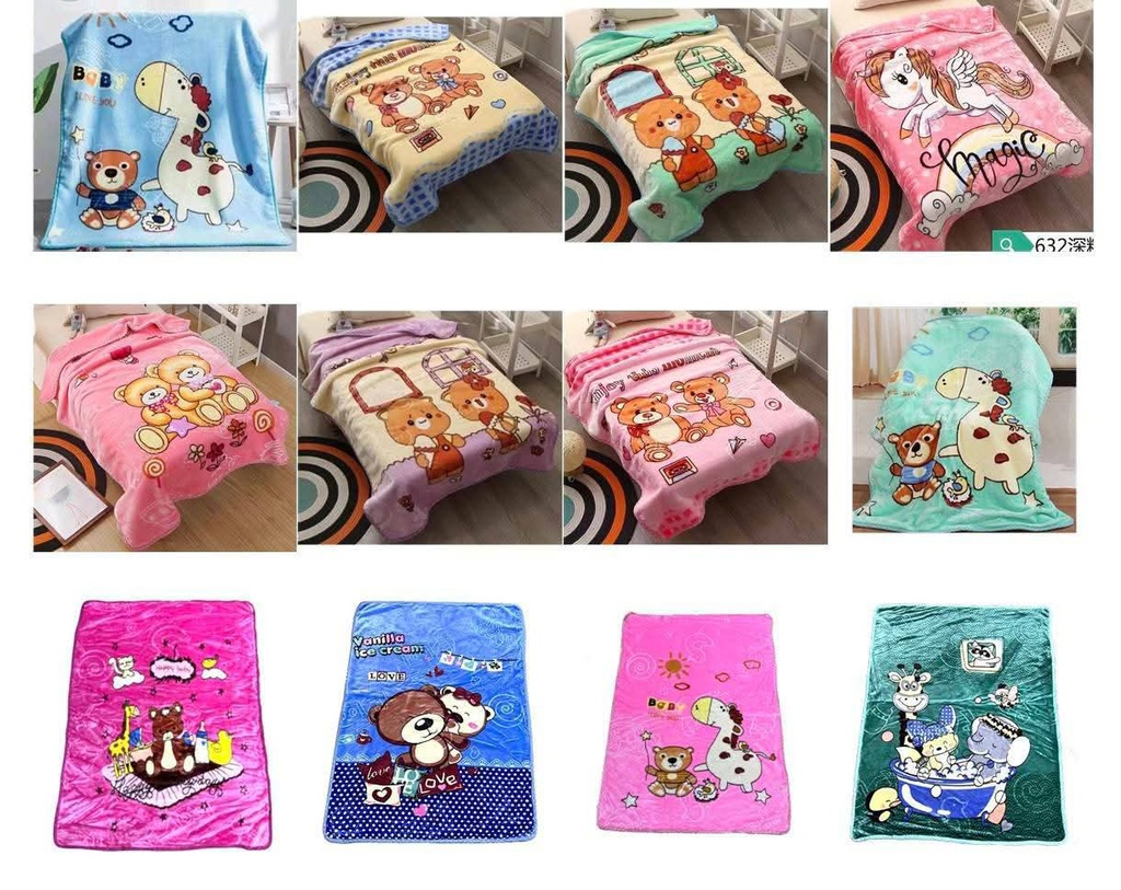 Manta Frazada Gruesa Cuna Bebé