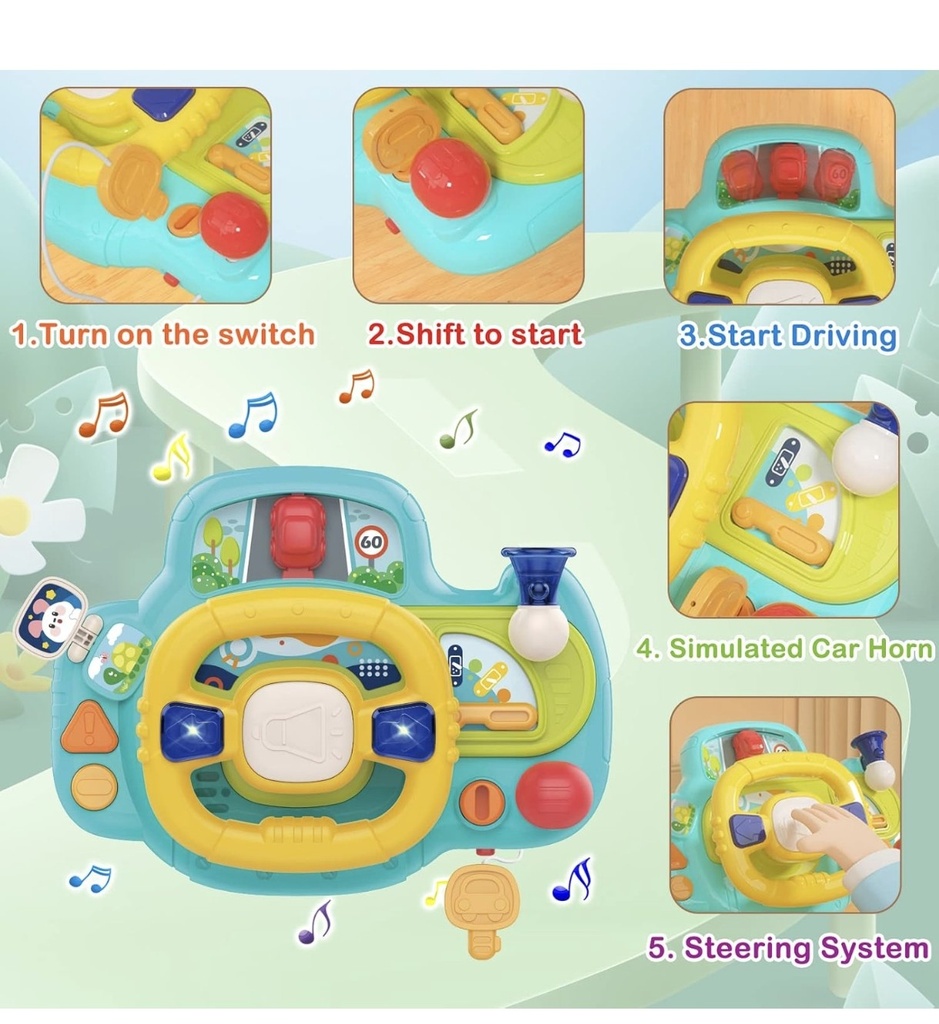 Juguete Volante Musical Interactivo