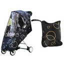 Cubrecoche Tela con Bolso