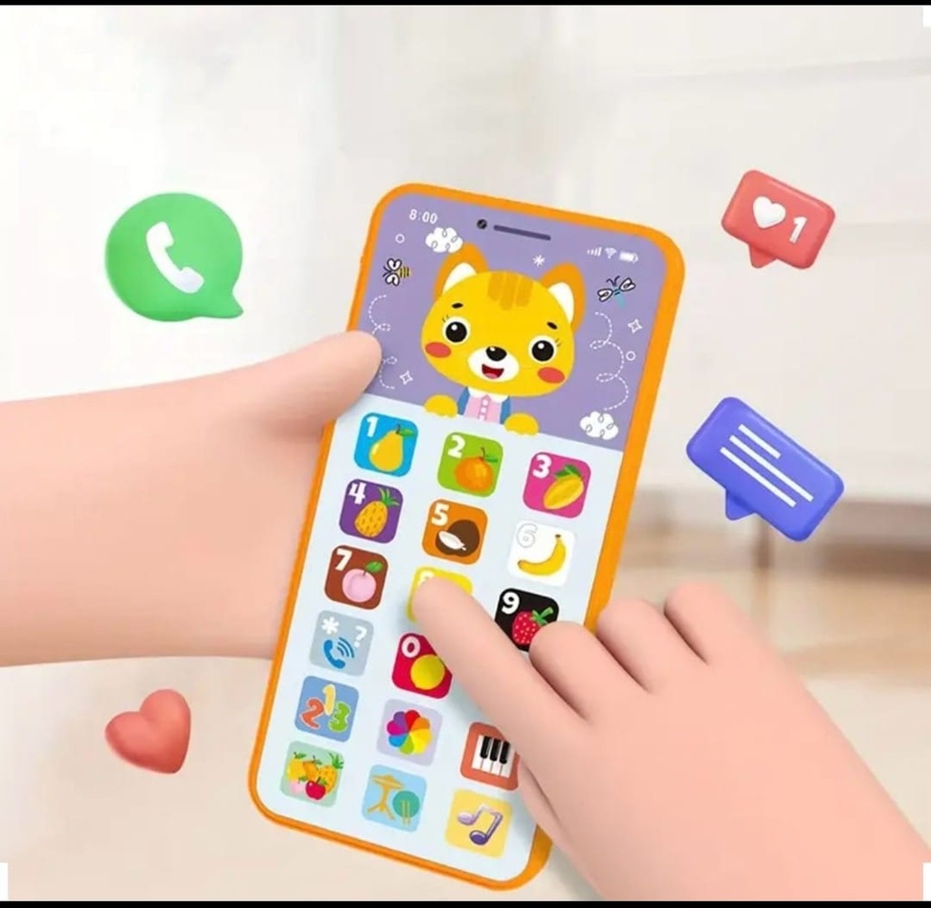 Juguete Telefono Interactivo Recargable USB