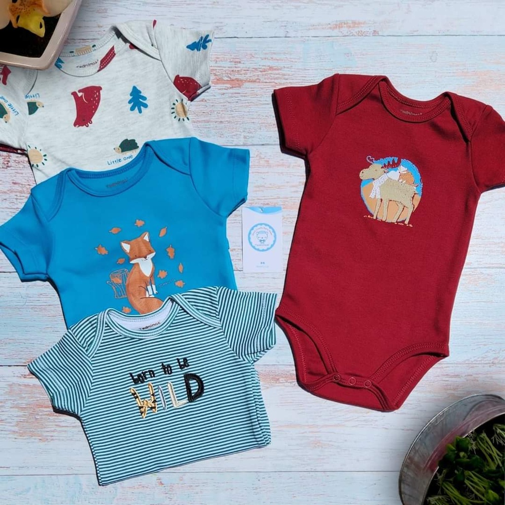 Set Bodys Manga Corta Ciervo