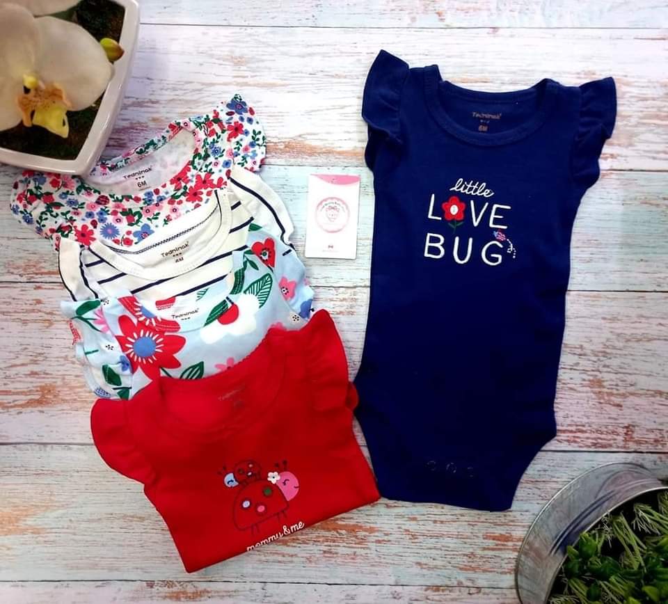 Set Bodys Manga Corta Chinita