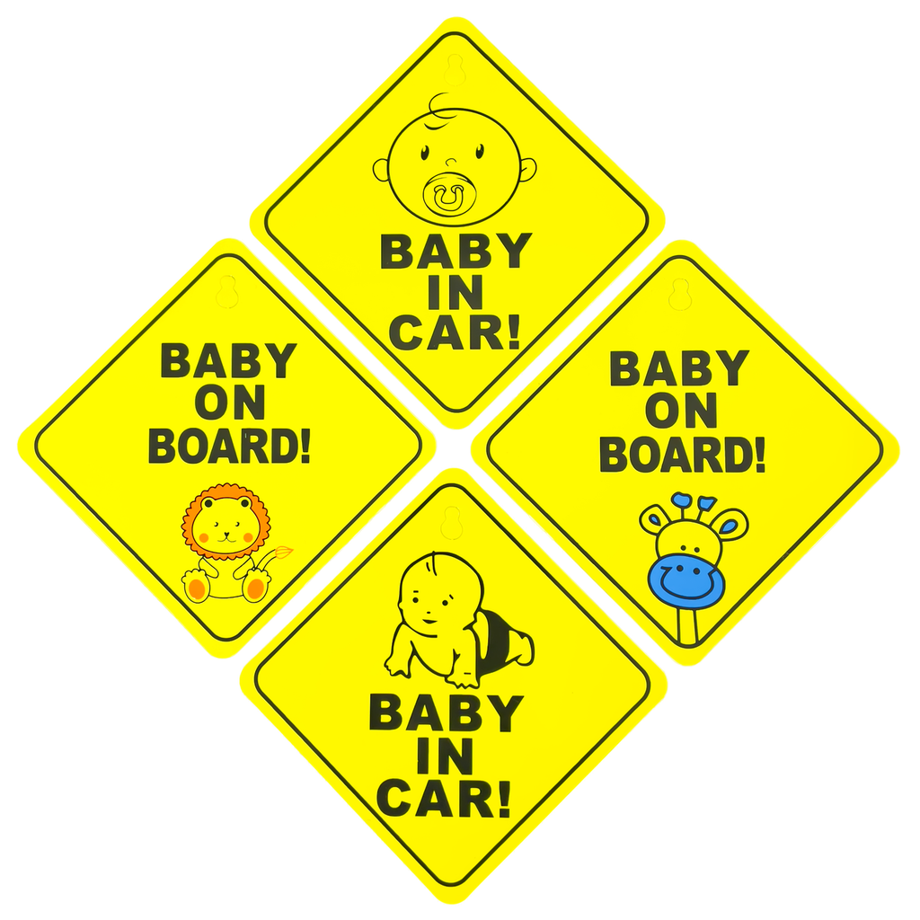 Letrero Bebé a Bordo Generico