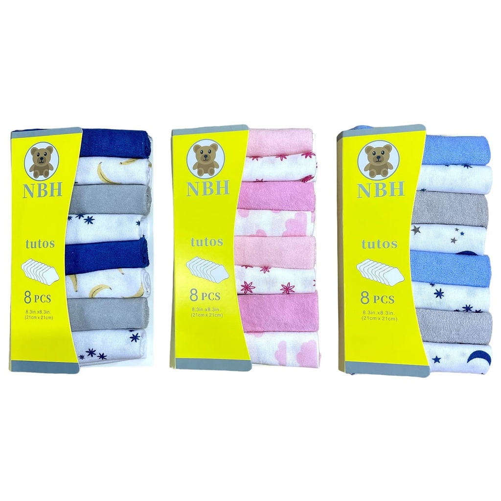 Set 8 Toallitas Babitas