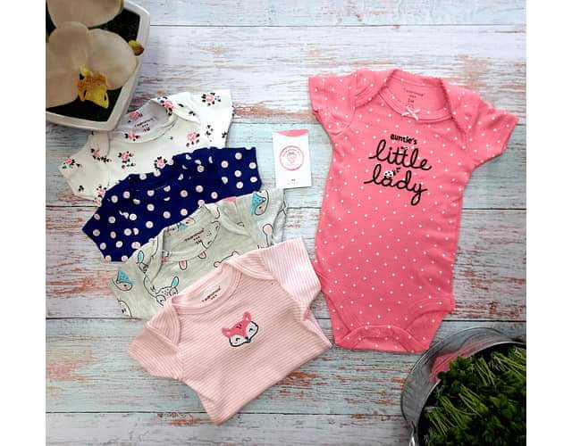 Set Bodys Manga Corta Little Lady