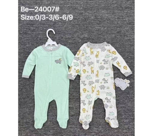 Set 2 pijamas Enteritos/Ositos Bebé