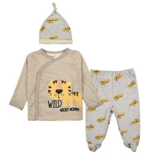 Traje 3 piezas Bebé Tigre Wild