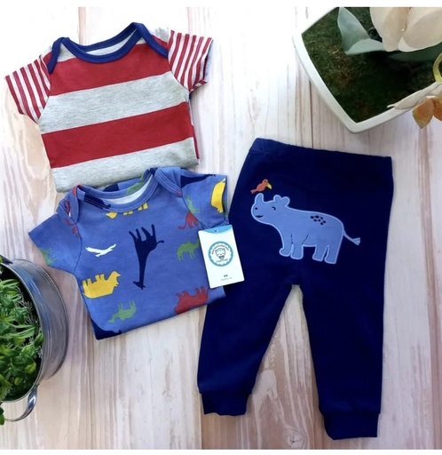 Set 2 Bodys+ Calza Niño