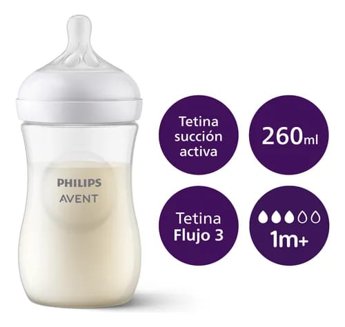 Mamadera Avent Natural 260 ML