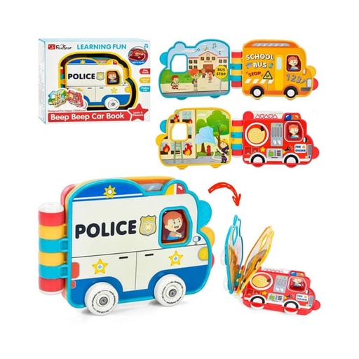 Libro Interactivo Police con luces y sonido