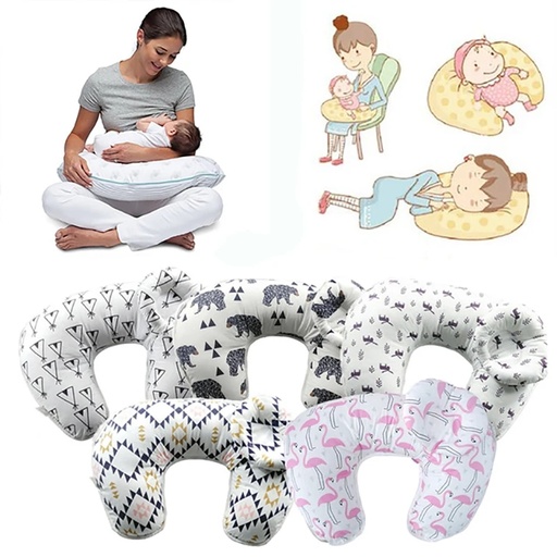 Cojín De Lactancia + Almohada Para Bebé
