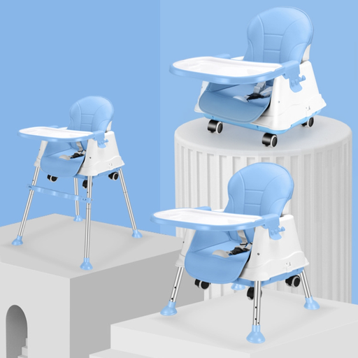 Silla Comer 4 en 1 con Asiento Ecocuero