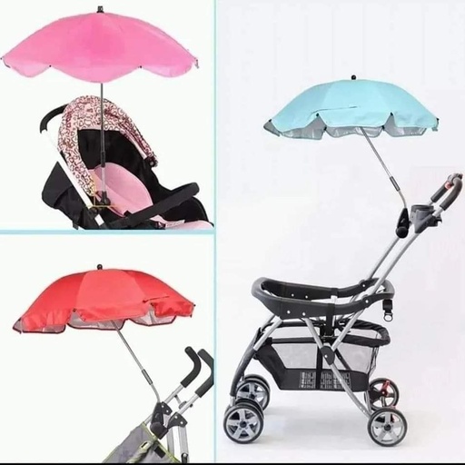Sombrilla Quitasol para Coches/triciclos con protector UV