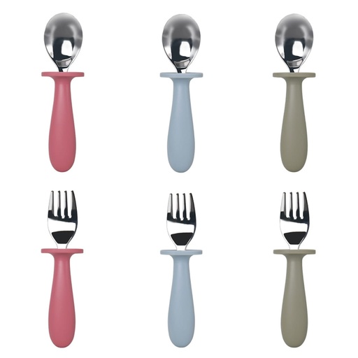 Set de Cubiertos/servicios Acero inoxidable