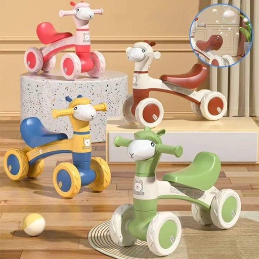 Triciclo De Ovejita Con Luces, Música Y Burbujero